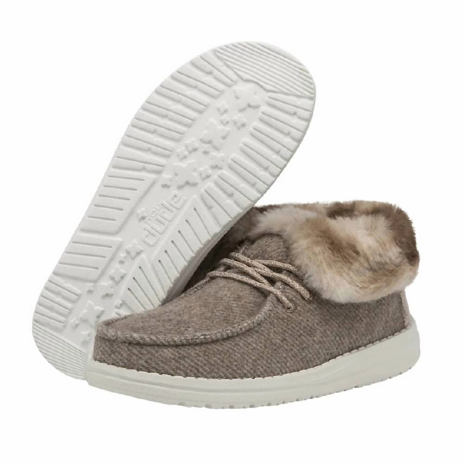 Youth Britt Ankle High Booties In Coffee Dye
