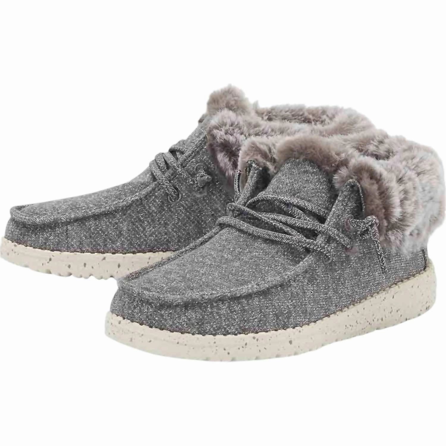 Youth Britt Ankle High Booties In Sunset Smoke