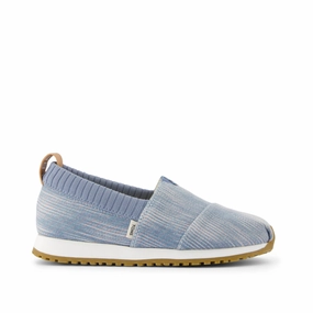 Youth Resident Pastel Blue Denim Kids Sneaker Girls Casual Shoes promo price