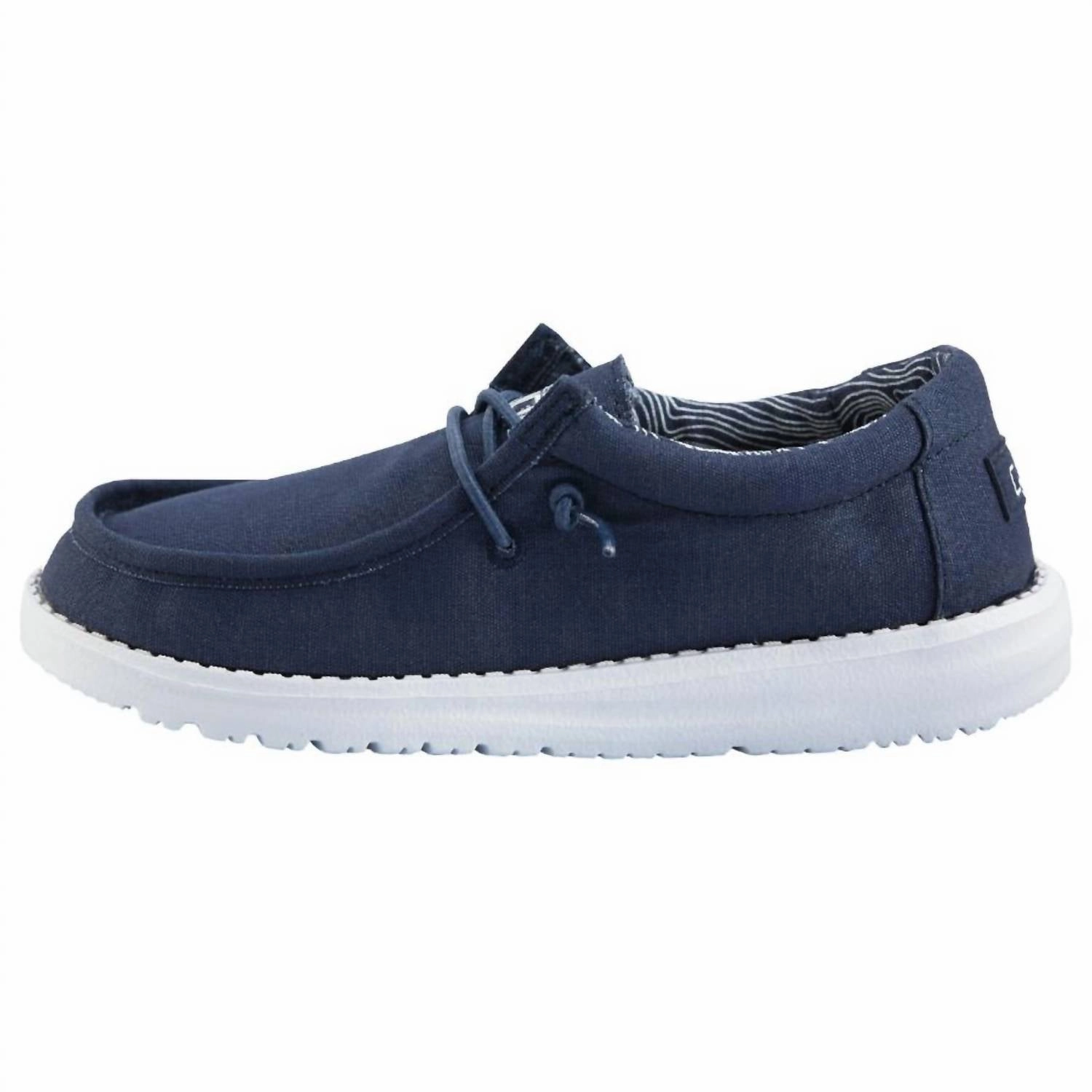 Youth Wally Casual Shoes In Navy