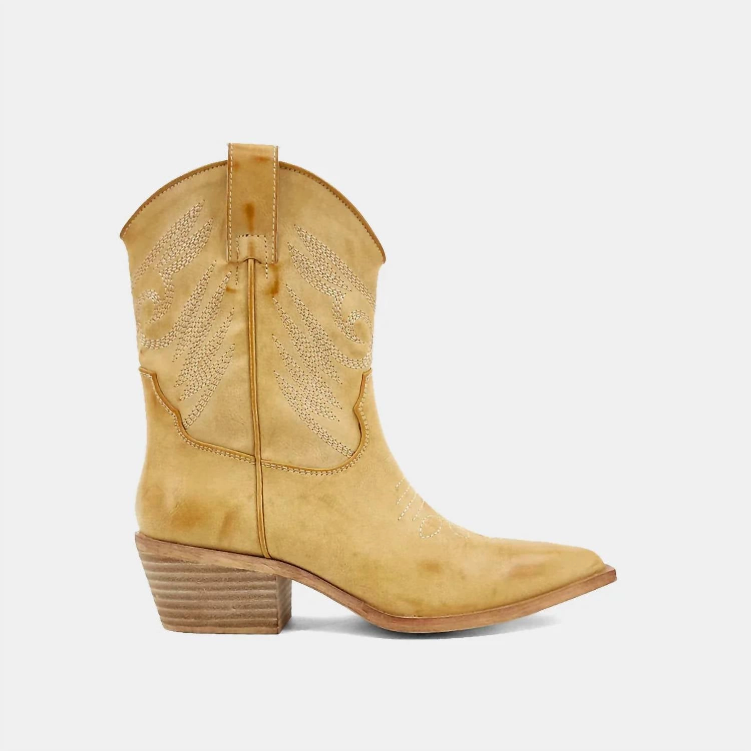 Youth Zahara Cowboy Boot In Natural