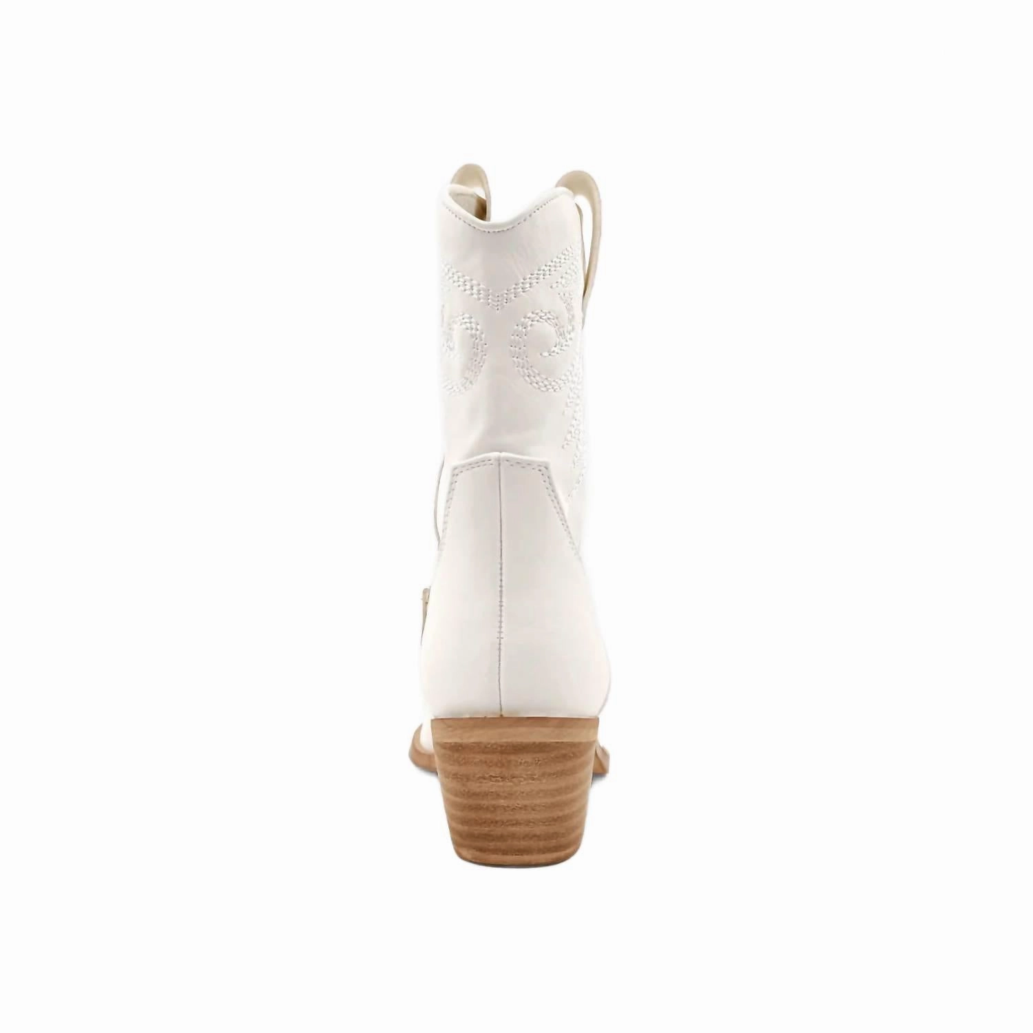 Youth Zahara Cowboy Boot In White
