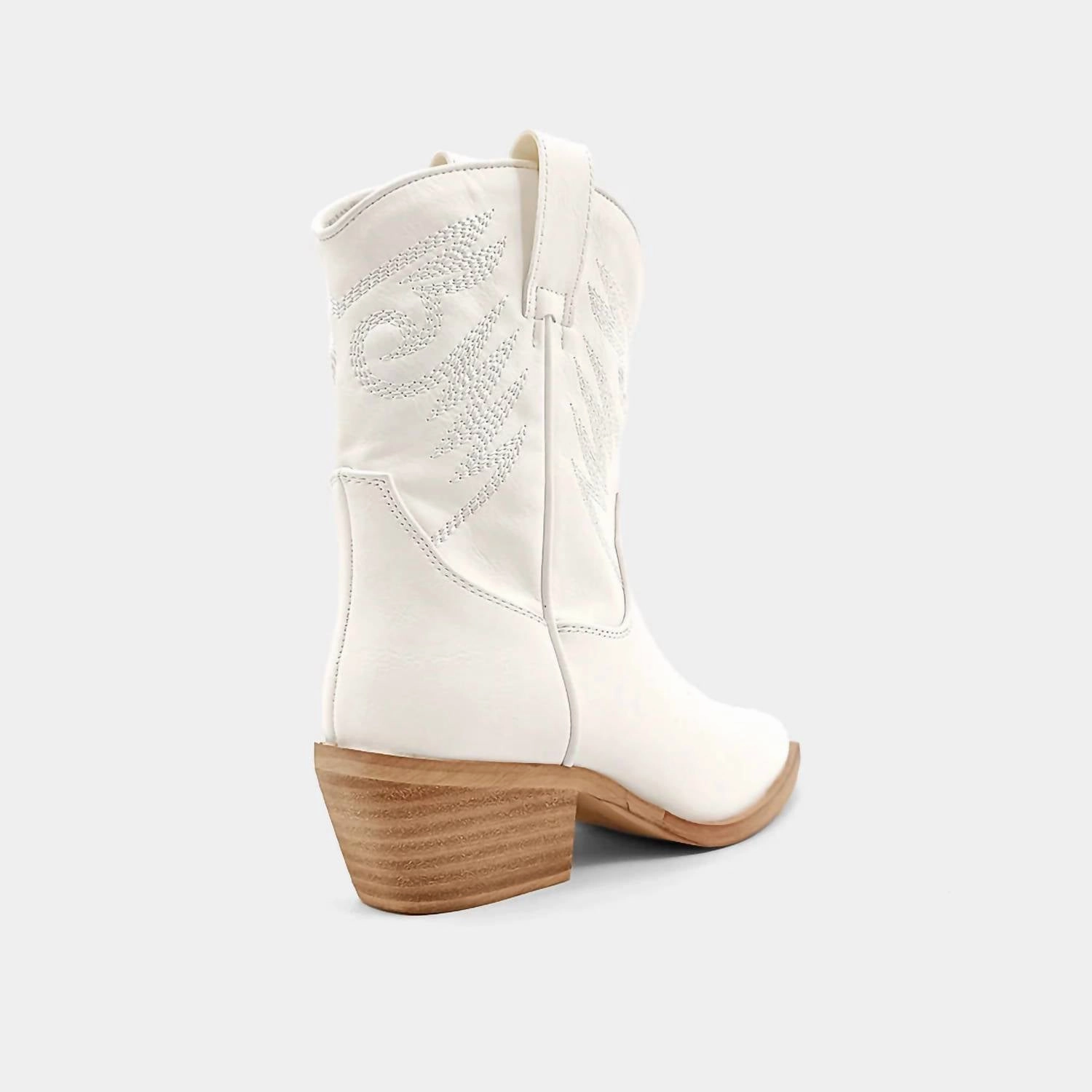 Youth Zahara Cowboy Boot In White