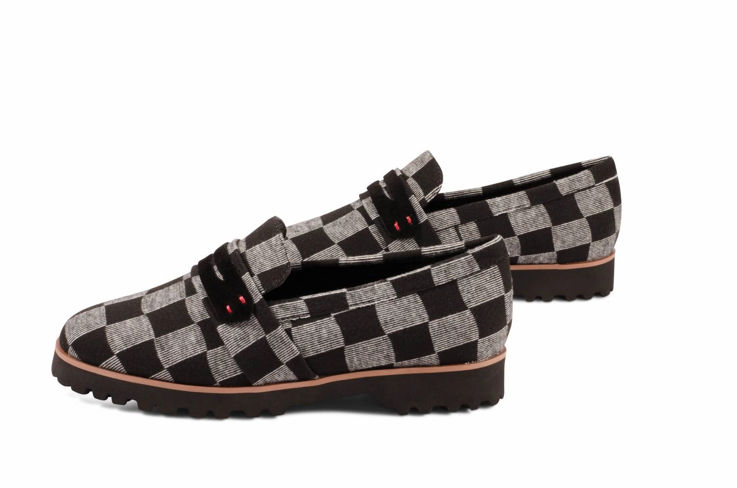 Zambia In Black/white Trendy Flats for Women
