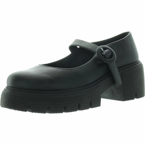 Zarynn Womens Adjustable Faux Leather Mary Janes Womens Fashion Flats cheap