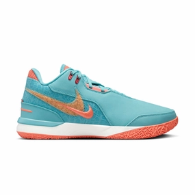 Zoom Lebron Next Gen AMPD EP 'Mineral Blue Light Wild Mango' Mens Casual Footwear sale
