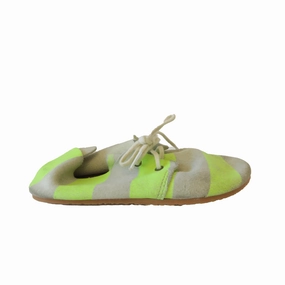 ZUZII Boys Gray | Green Stripe Shoes Boys Casual Shoes clearance
