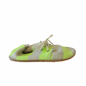 ZUZII Boys Gray | Green Stripe Shoes Discount Boys Footwear online